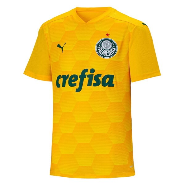 Tailandia Camiseta Palmeiras Primera equipo Portero 2020-21 Amarillo